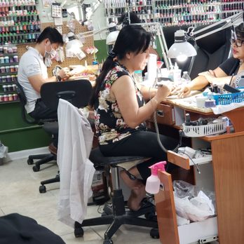 Luxury Nails & Spa - Owner's disgusting feet! - Nail Salons Near Me - Orange Park, Florida Luxury Nails & Spa - Owner's disgusting feet! - Nail Salons Near Me - Orange Park, Florida