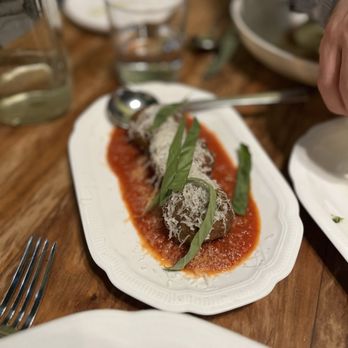MAMA Oakland - Pork and Beef Meatballs $10 - Italian Near Me - Oakland, California