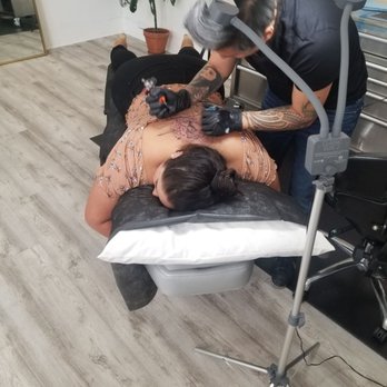 Gold Leaf Ink - Regina magic! Getting started. - Tattoo Near Me - San Francisco, California Gold Leaf Ink - Regina magic! Getting started. - Tattoo Near Me - San Francisco, California