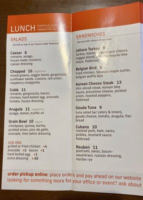 Menu photo 8 Rebel Dog Coffee Co. & Tavern PLAINVILLE Plainville, CT