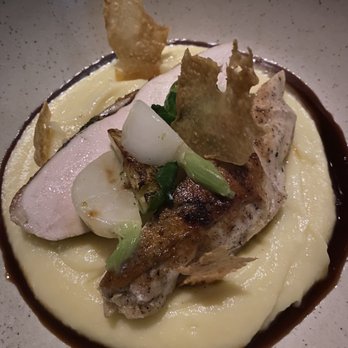 Stubborn Seed - Truffle chicken with Pomme purée. This tasted like the thanksgiving you wish you had on a dish - New American Near Me - Miami Beach, Florida Stubborn Seed - Truffle chicken with Pomme purée. This tasted like the thanksgiving you wish you had on a dish - New American Near Me - Miami Beach, Florida
