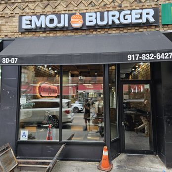 Emoji Burger - Outside - Burgers Near Me - Jackson Heights, New York