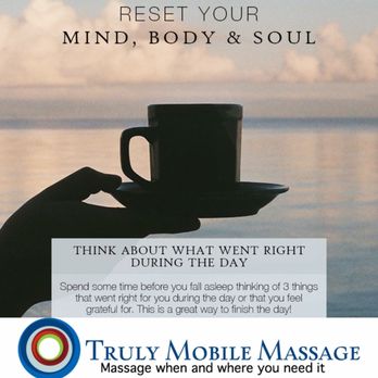Truly Mobile Massage - Visit www.trulymobilemassage.com to book your appointment now. I travel so you don't have to. - Medical Spas Near Me