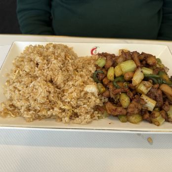 China Delight Restaurant - Szechwan pepper chicken with fried rice - Chinese Near Me - San Jose, California China Delight Restaurant - Szechwan pepper chicken with fried rice - Chinese Near Me - San Jose, California