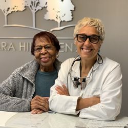 Tara Hills Dental - Tara Hills Dental and a satisfied client.