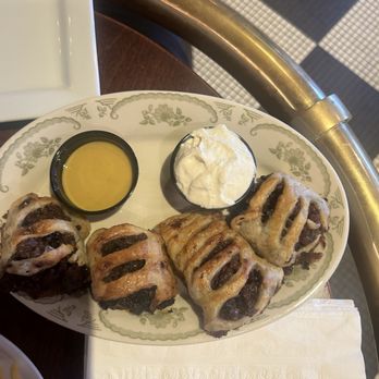 The Pub - Nashville - These sausage rolls were good......alittle sweet tho. The mustard was incredible-wasabi spicy - Pubs Near Me - Nashville, Tennessee The Pub - Nashville - These sausage rolls were good......alittle sweet tho. The mustard was incredible-wasabi spicy - Pubs Near Me - Nashville, Tennessee
