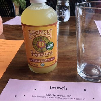 ION Restaurant, It's Only Natural, ION - Katalyst Kombucha - Ginger Devotion - Vegan Near Me - Middletown, Connecticut