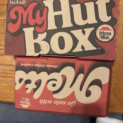 Pizza Hut - Pizza Hut boxes