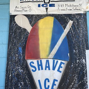 Waiola Shave Ice - At Waiola. - Ice Cream & Frozen Yogurt Near Me - Honolulu, Hawaii