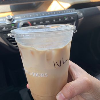 Tous Les Jours - I don't think the barista here knows how to make lattes. Definitely stick with the nearby Starbucks for coffee instead. - Bakeries Near Me - Fullerton, California