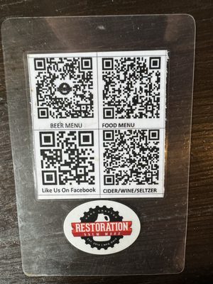 Menu photo 1 Restoration Brew Worx Delaware, OH