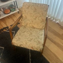 Loveseat Upholstery - Old cat destroyed cushions