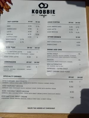 Menu photo 3 Koobbie Winter Haven, FL