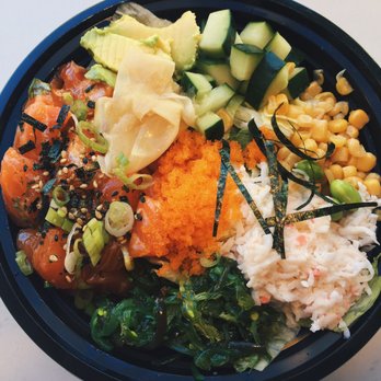 Coffee Tree & Poke - Salmon poke bowl - Poke Near Me - Seattle, Washington