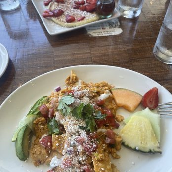 Grace's Table - Chilaquiles + 1 Pancake - New American Near Me - Napa, California