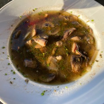 Longleaf Craft Kitchen & Bar - Mushroom broth soup - Bars Near Me - Wimberley, Texas Longleaf Craft Kitchen & Bar - Mushroom broth soup - Bars Near Me - Wimberley, Texas