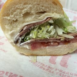 Jimmy John's - No meat!1slice