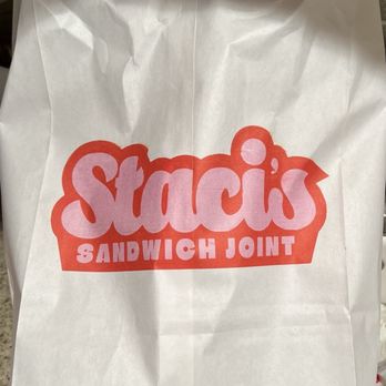 Staci's Sandwich Joint - Tasty goodness was inside this bag. - Sandwiches Near Me - Verona, New Jersey Staci's Sandwich Joint - Tasty goodness was inside this bag. - Sandwiches Near Me - Verona, New Jersey