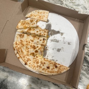 Mixteco Mexican Grill - Massive quesadilla came in a pizza box. Super delicious! - Tex-Mex Near Me - Chicago, Illinois Mixteco Mexican Grill - Massive quesadilla came in a pizza box. Super delicious! - Tex-Mex Near Me - Chicago, Illinois