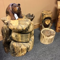 Idaho City Trading Post - Carvings by JR
