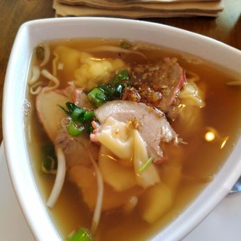 Moo Yai Thai - Wonton soup (the best!) - Thai Near Me - Sea Bright, New Jersey