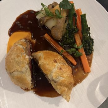 Glass Light - Beef Wellington - New American Near Me - Norfolk, Virginia Glass Light - Beef Wellington - New American Near Me - Norfolk, Virginia