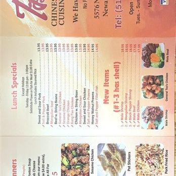 Tasty Chinese Kitchen - Our new menu! - Chinese Near Me - Newark, California Tasty Chinese Kitchen - Our new menu! - Chinese Near Me - Newark, California