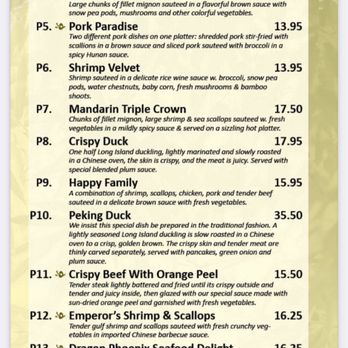 Peking Restaurant - Dinner Menu (pg 4) - June 2022 - Chinese Near Me - Richmond, Virginia Peking Restaurant - Dinner Menu (pg 4) - June 2022 - Chinese Near Me - Richmond, Virginia