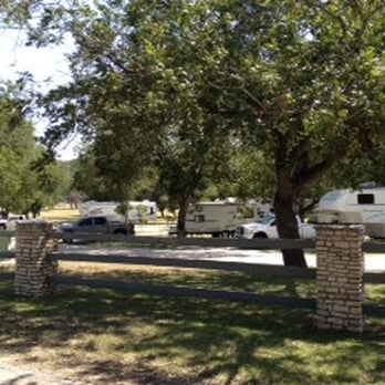 Johnson Creek RV Resort - View from the clubhouse patio toward the RV sites - RV Parks Near Me - Ingram, Texas Johnson Creek RV Resort - View from the clubhouse patio toward the RV sites - RV Parks Near Me - Ingram, Texas