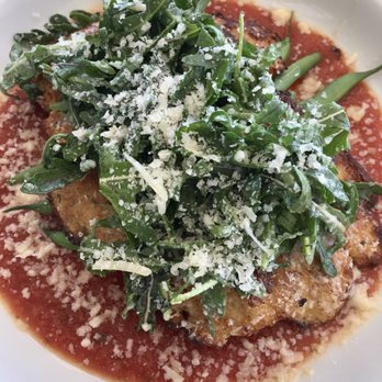 Mariposa - Chicken Milanese, couscous and string beans under the chicken. - New American Near Me - Honolulu, Hawaii Mariposa - Chicken Milanese, couscous and string beans under the chicken. - New American Near Me - Honolulu, Hawaii