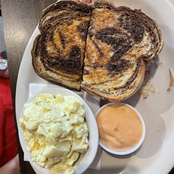 Timber Creek Grill - Reuben sandwich with potato salad side - American Near Me - O'fallon, Missouri