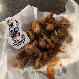 fried "gizzards" ...