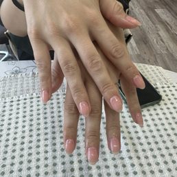 Builder gel manicure extra short Builder gel manicure extra short
