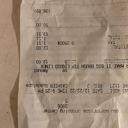 Worker name Guadalupe bad customer service for one single item Worker name Guadalupe bad customer service for one single item
