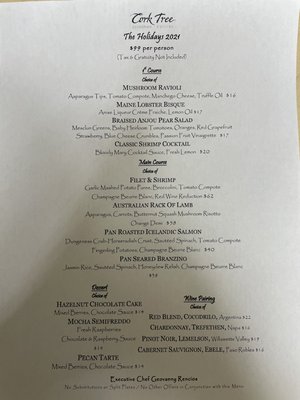 Menu photo 4 Cork Tree Restaurant Palm Desert, CA Menu photo 4 Cork Tree Restaurant Palm Desert, CA
