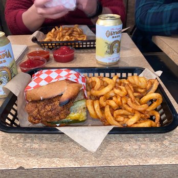 The Bird - The happier meal includes sandwich, fries and beer. Don't mind if I do! - Chicken Shop Near Me - San Francisco, California The Bird - The happier meal includes sandwich, fries and beer. Don't mind if I do! - Chicken Shop Near Me - San Francisco, California