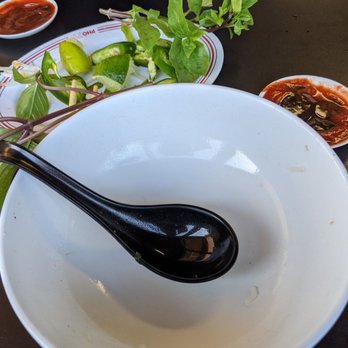 Pho 79 Restaurant - My husband wanted me to clean my bowl. - Vietnamese Near Me - Westminster, California Pho 79 Restaurant - My husband wanted me to clean my bowl. - Vietnamese Near Me - Westminster, California