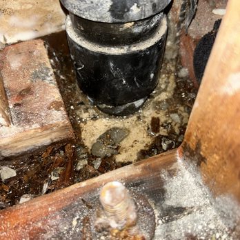 San Diego Leak Detection - Drain line leak at coupler. - Plumbing Near Me San Diego Leak Detection - Drain line leak at coupler. - Plumbing Near Me