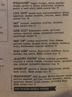 Menu photo 3 Brgr Kitchen Plus Bar Kansas City, MO