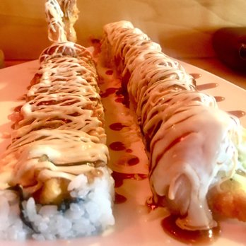 Sakura - Godzilla and Booty Booty rolls. - Sushi Bars Near Me - Tucson, Arizona