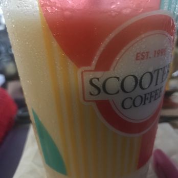 Scooter's Coffee - This Hazelnut Ice coffee. I remember when they 1st opened coffee was so good. Now I seem to get nothing but milk. - Coffee & Tea Near Me - San Antonio, Texas Scooter's Coffee - This Hazelnut Ice coffee. I remember when they 1st opened coffee was so good. Now I seem to get nothing but milk. - Coffee & Tea Near Me - San Antonio, Texas