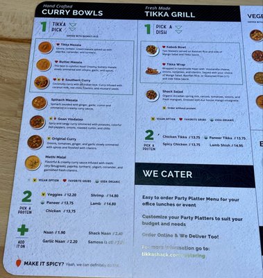 Menu photo 2 Tikka Shack Indian Grub Oviedo, FL