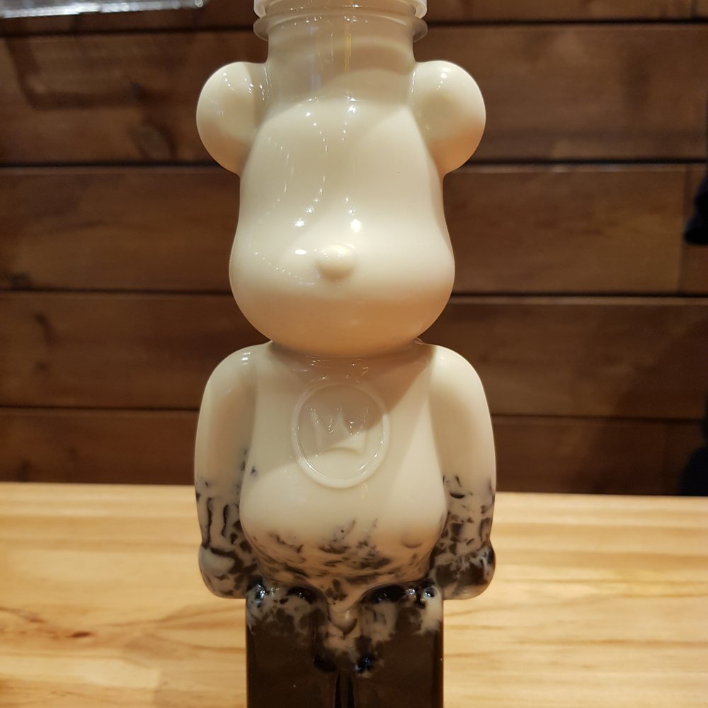 Royaltea - My Oolong Milk Tea in a bear brick plastic bottle - Bubble Tea Near Me - Toronto, Ontario