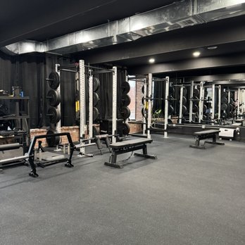 Forge Fitness - Two of three squat racks - Gyms Near Me - Hicksville, New York Forge Fitness - Two of three squat racks - Gyms Near Me - Hicksville, New York