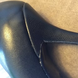 West Irving Shoe Repair - Mismatched leather