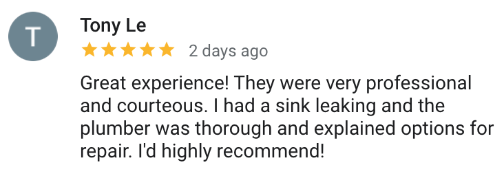 Slide of Zone 8 Plumbing And Sewer