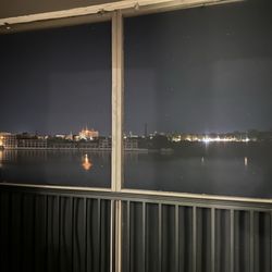 Holiday Inn Express & Suites Rock Falls - Night view from my balcony