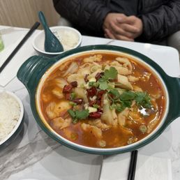 四川椒香麻辣鱼iSichuan Pepper Spicy Fish Soup (Small)