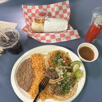 Dos Hermanos Mexican Grill - Taco Combo Build Your Own Burrito - Mexican Near Me - Ypsilanti, Michigan