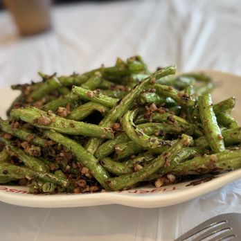 Tiger Noodle House - Dry Fried Green Beans With Minced Pork - Szechuan Near Me - Houston, Texas Tiger Noodle House - Dry Fried Green Beans With Minced Pork - Szechuan Near Me - Houston, Texas